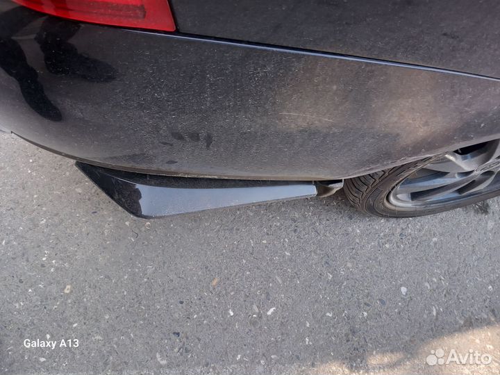 Накладки заднего бампера (Элероны)