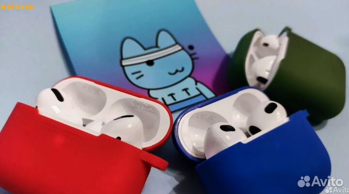 Airpods Pro / Pro 2 / 3 / 2 (Гарантия+Чех наушники