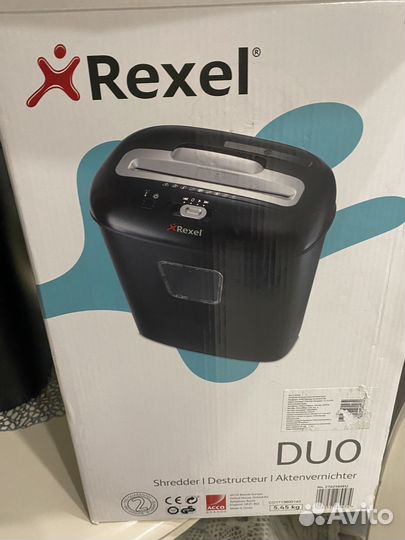 Уничтожитель бумаги Rexel DUO