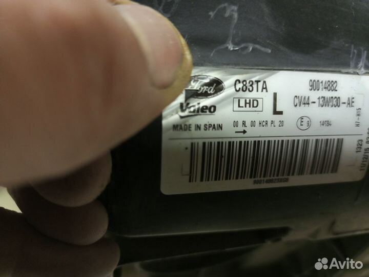 Cv4413w030ae Фара ford kuga 2 2012-2016