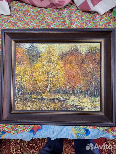 Картина маслом на холсте пейзаж