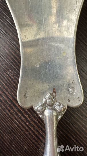 Антикварные столовые приборы. Франция. Серебро