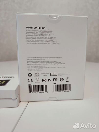 Powerbank Telesin для GoPro 11/10/9/8. Новый