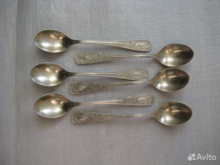 Ложечки чайные мельхор СССР