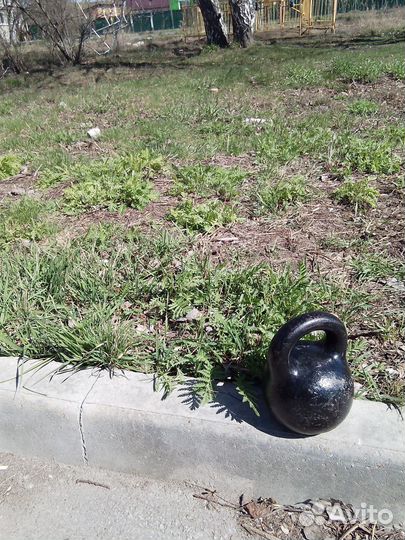 Гиря 16 кг СССР