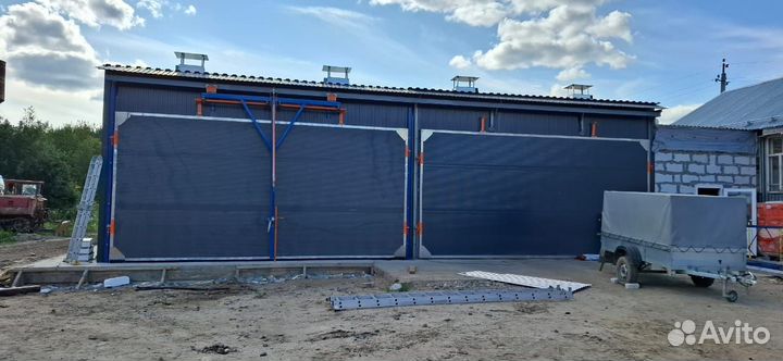 Сушильная камера древесины - 30 куб.м загрузки