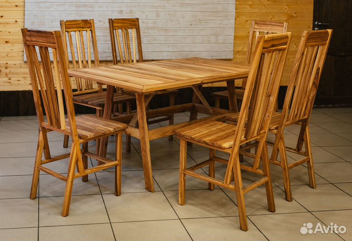 Комплект стол стулья