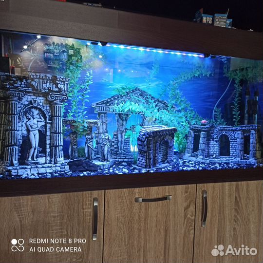 Аквариум с тумбой 360 литров