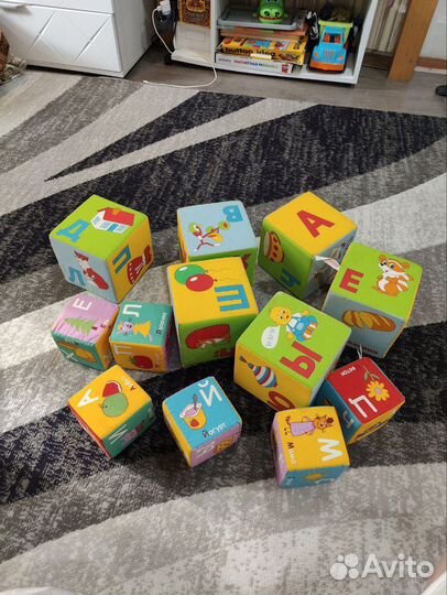 Кубики мякиши