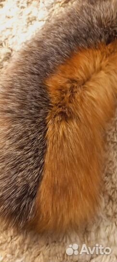 Меховой воротник песец