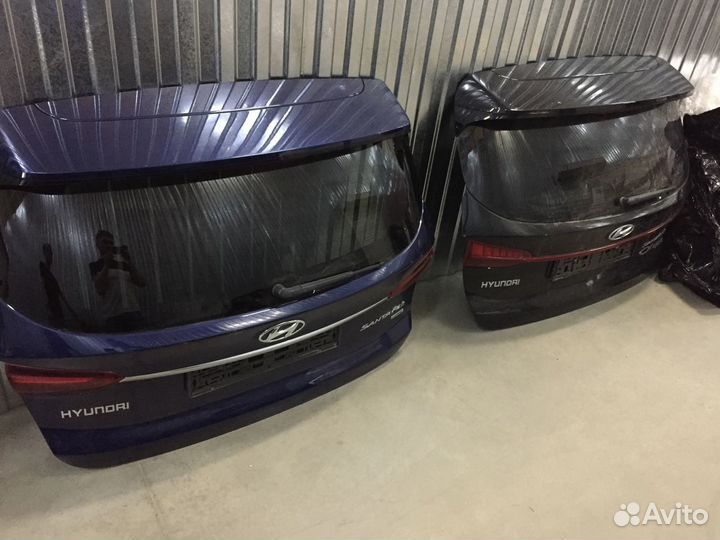 Hyundai Santa Fe 4 2020г крышка багажника