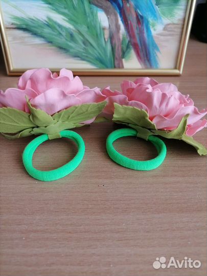 Резиночки для волос из фоамирана