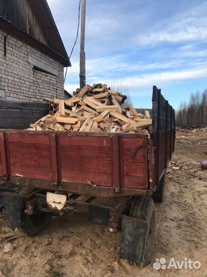 Дрова березовые колотые