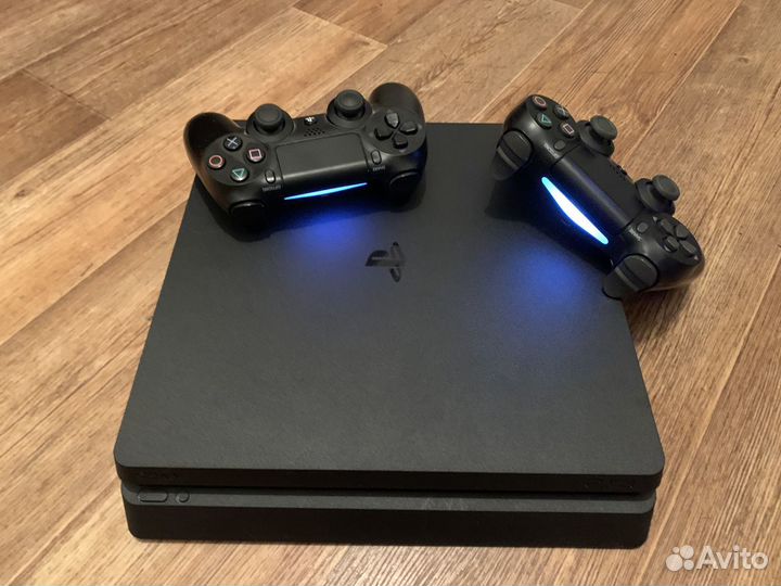 Sony PlayStation 4 Slim 500Гб+ 12Игр