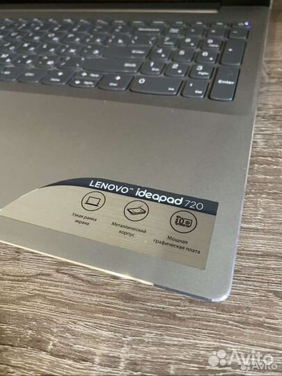 Игровой ноутбук i7 8550/RX550/IPS/8 Gb ddr4/1TB