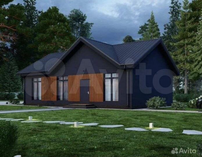 Дом 105 м² на участке 10 сот.