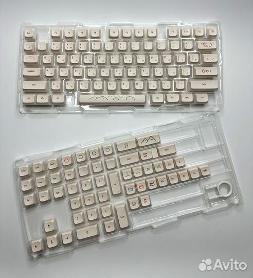 Кейкапы для механической клавиатуры, XDA, PBT