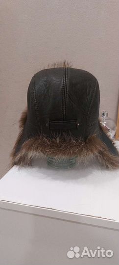 Мужская зимняя шапка ушанка меховая