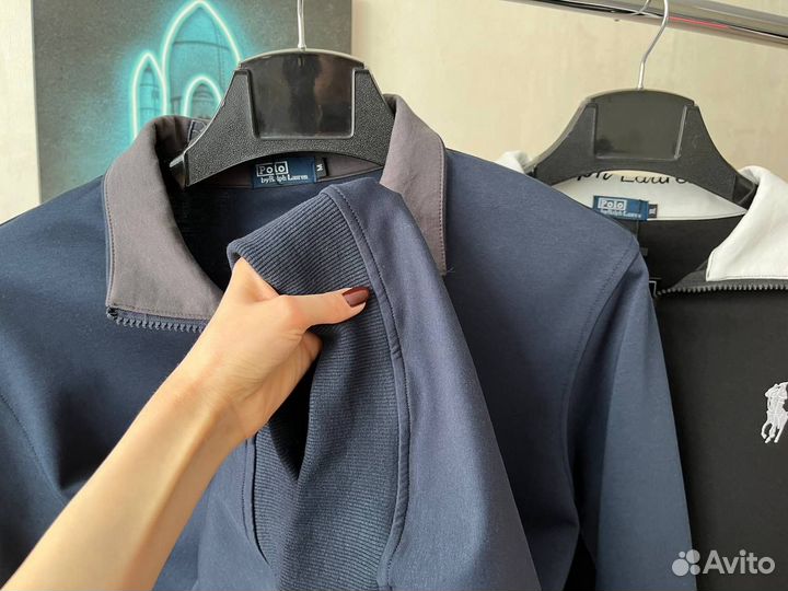 Кофта полузамок polo