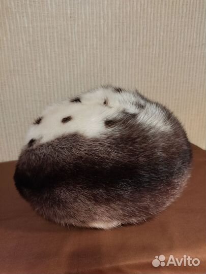 Норковая шапка берет 56 58