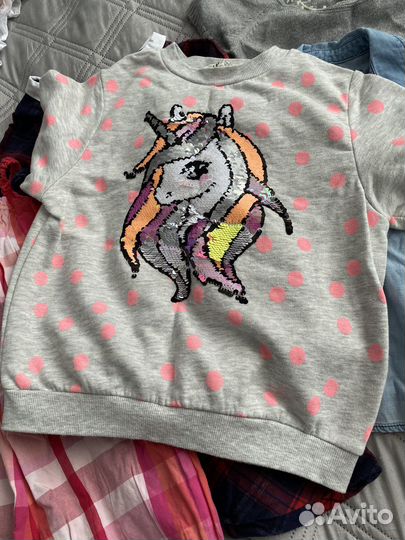 Набор вещей на девочку 4-6 лет