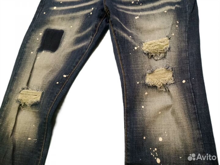 Джинсы мужские dsquared2 новые оригинал на болтах