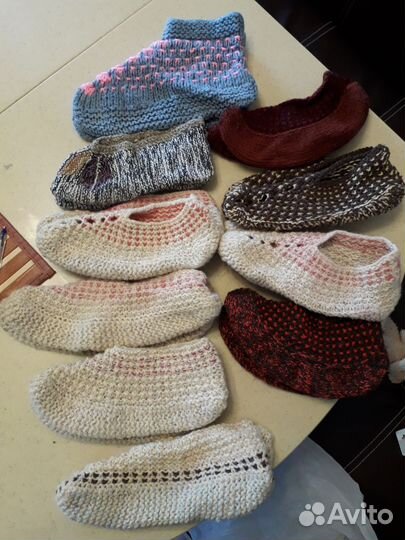 Следки вязаные ручной работы/носки