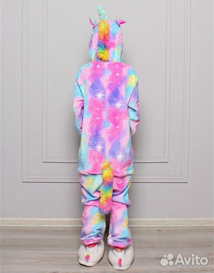 Пижама кигуруми единорог