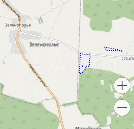 Участок 69 га (СНТ, ДНП)