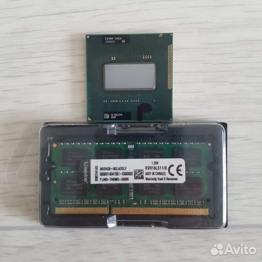 Проц i7-2760qm + новая ddr3L 8gb