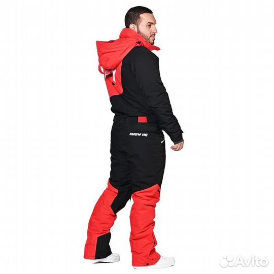 Комбинезон Snow Headquarter A-89007 красный р M, L