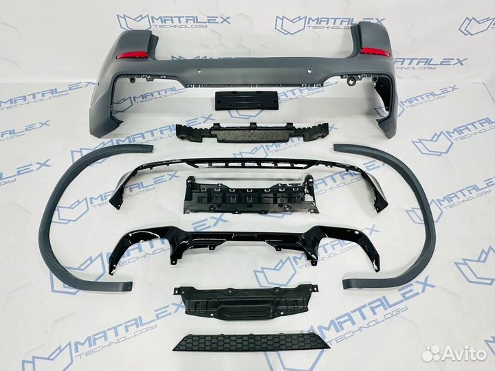 Задний бампер BMW X3M F97 X3 G01 дорест без насадо