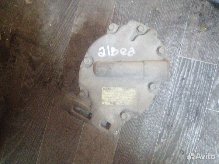 Компрессор кондиционера на Fiat albea