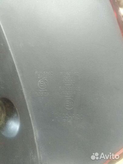 Задний фонарь наружный правый