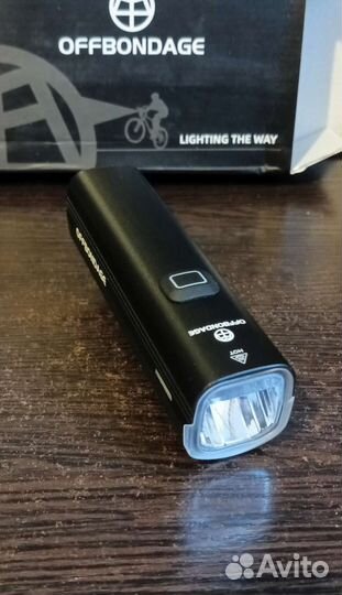 Велосипедный фонарь (фара) передний 1000 люмен