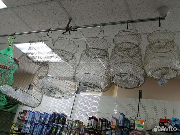 Садки металлические в ассортименте