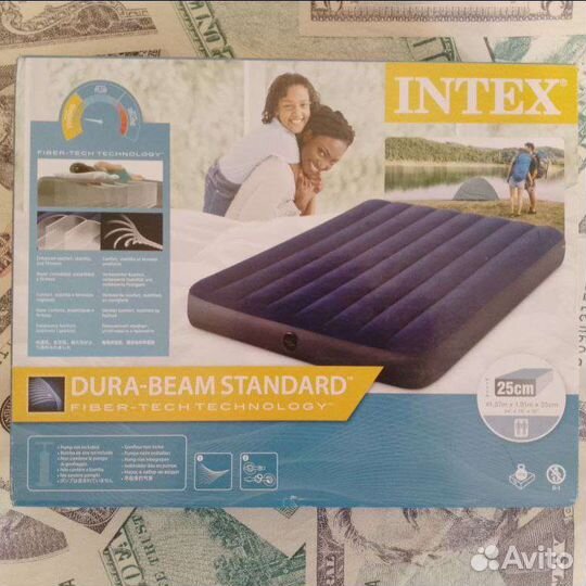 Надувной матрас intex