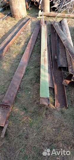 Трубы, уголки, швеллера металлические бу
