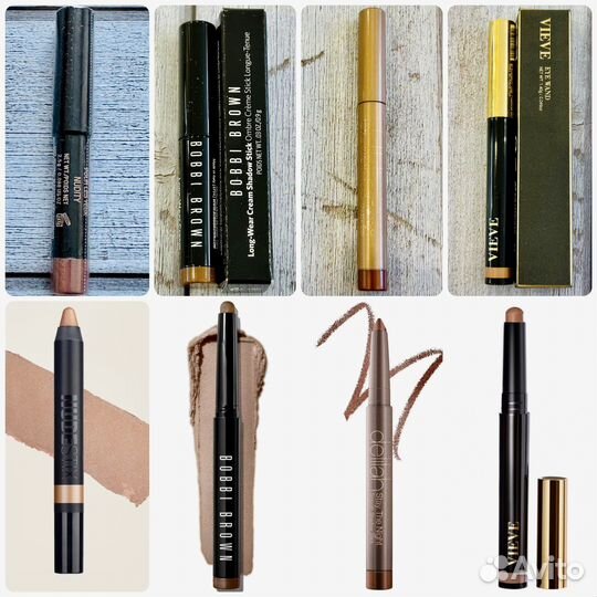 Тени Huda Laura Mercier Roen Too Faced Nudestix