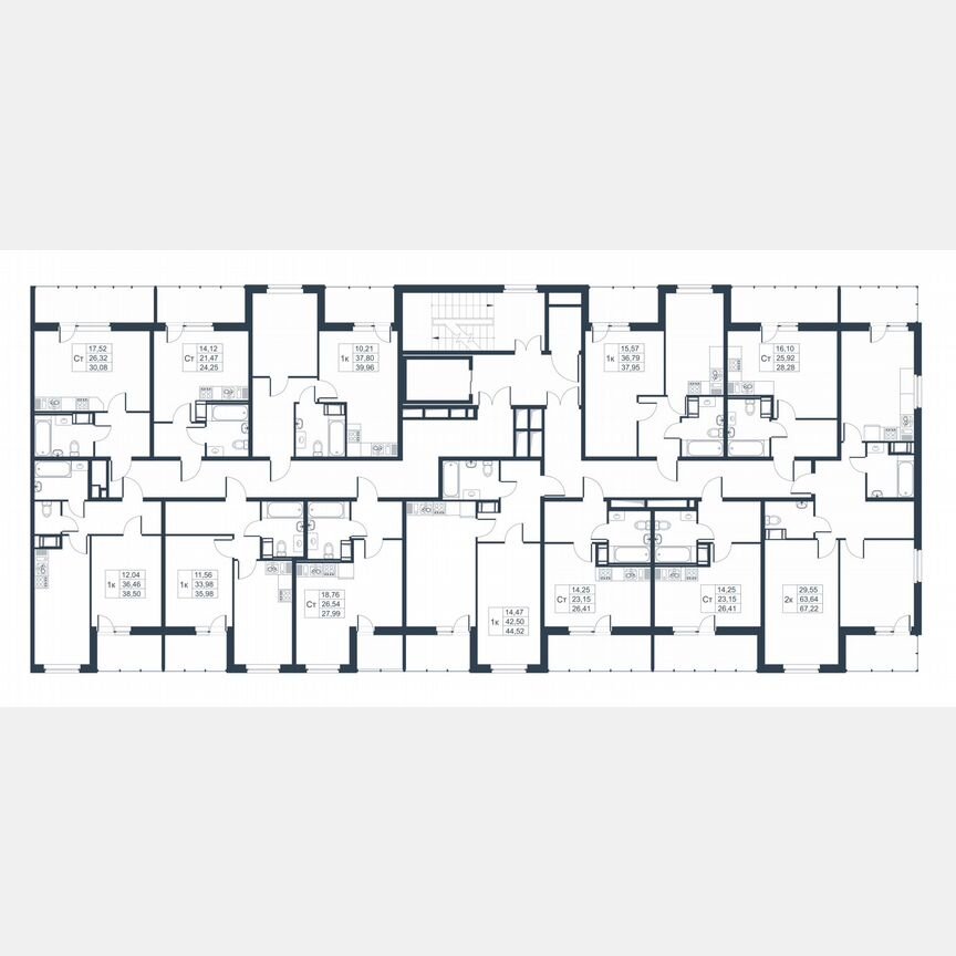 1-к. квартира, 36,2 м², 6/9 эт.