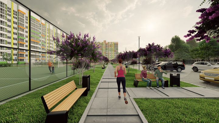 1-к. квартира, 36,1 м², 3/10 эт.