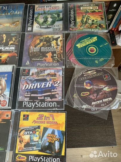 Игры диски на ps1