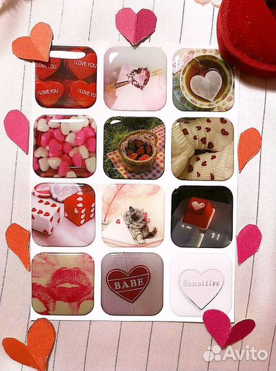 3D стикеры на телефон с вашим дизайном