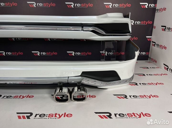 Обвес Lexus LX570 Modellista Под 2 выхлопа