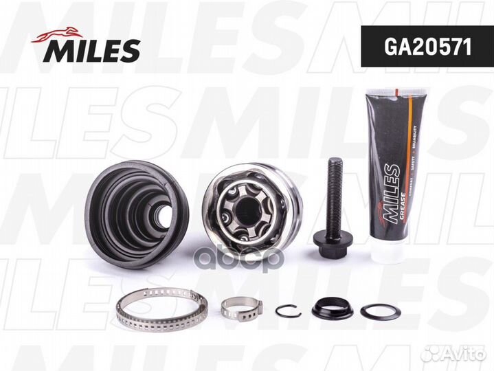 Шрус audi 80 1.6-2.0 86-96 нар. GA20571 Miles