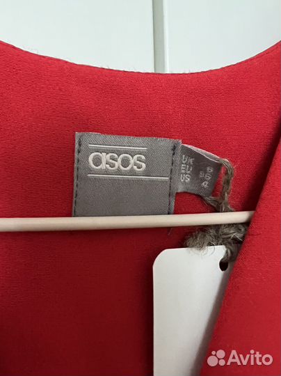 Платье ASOS красное