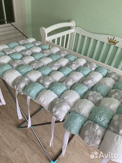 Бортики в детскую кроватку