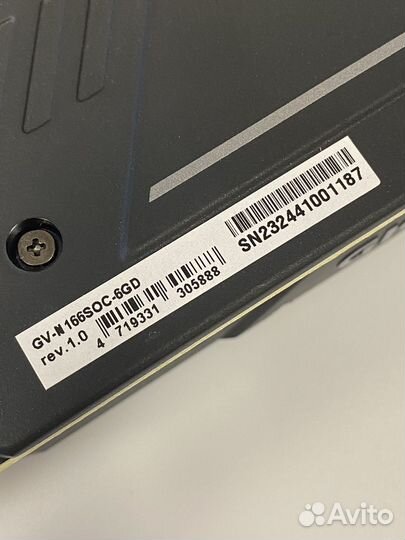 Gigabyte GTX 1660 Super OC 6GB