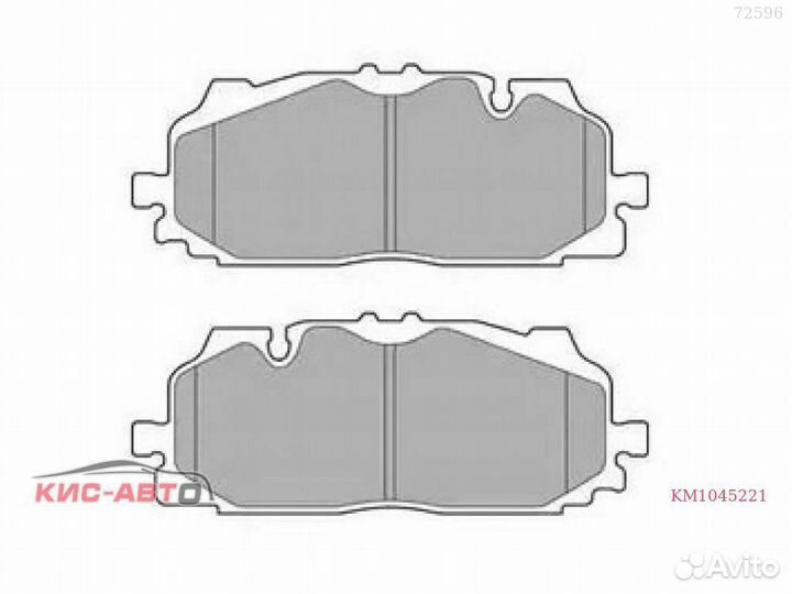 Колодки тормозные bosch Q7 4M