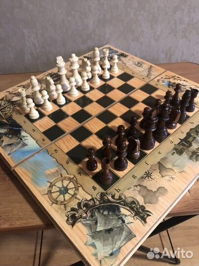 Шахматы/шашки/нарды - Морские